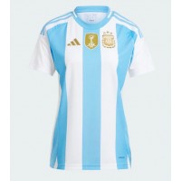 Argentína Domáci Ženy futbalový dres Copa America 2024 Krátky Rukáv